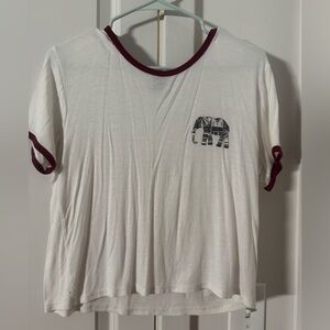 2010’s Empyre Cream Top with Maroon Trim and Elephant